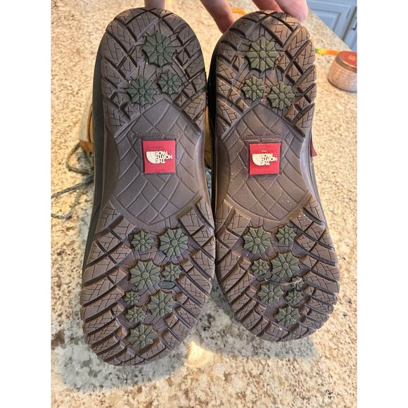 The North Face Women Shellista II Mid Waterproof Mid Calf Boots Size 9.5 Brown - Picture 8 of 10